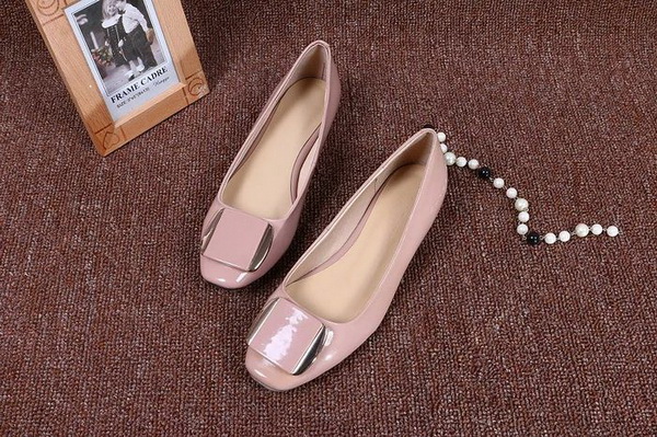 RV Shallow mouth flat shoes Women--073